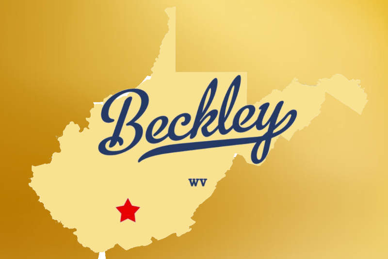 Beckley WV on map